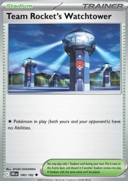 Team Rockets Wachturm (DRI 180) Non-Holo