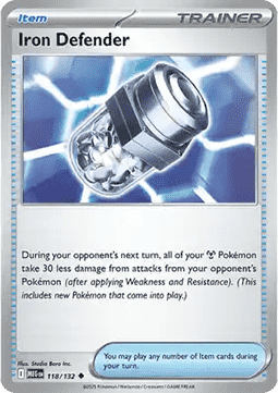 Eisendefensive (MEG 118) Non-Holo