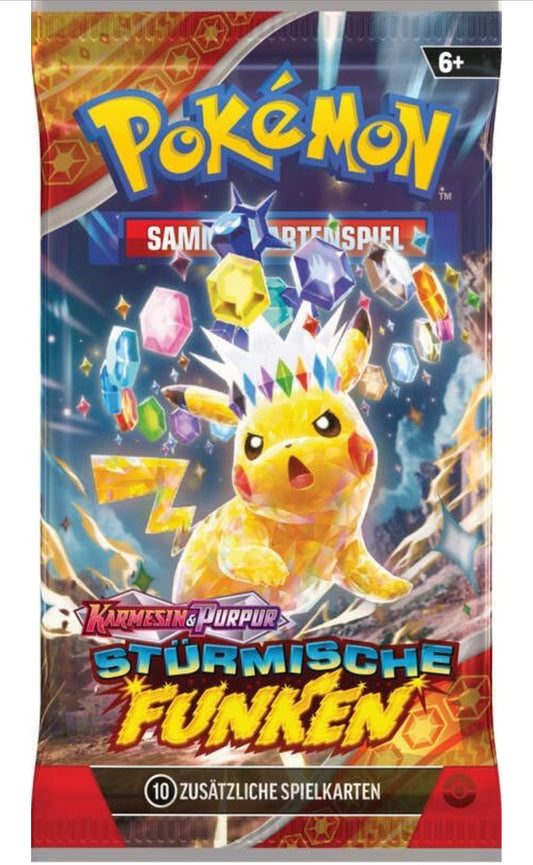 Pokémon-DE TCG Booster [SSP] Stürmische Funken