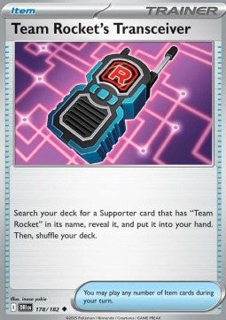 Team Rockets Transceiver (DRI 178) Non-Holo