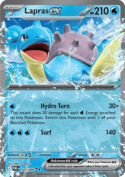 DE-Lapras ex (POR 022)