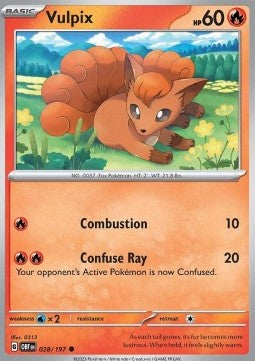 Vulpix (OBF 028) Non-Holo