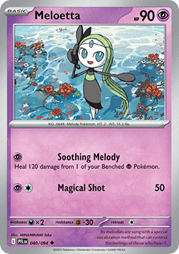 Meloetta (PFL 040) Non-Holo