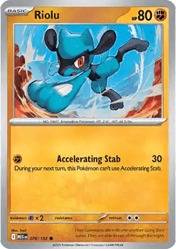 Riolu (MEG 076) Non-Holo