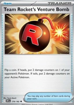 Team Rockets Wagnisbombe (DRI 179) Non-Holo